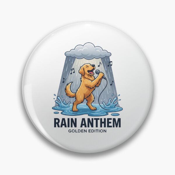 Item preview, Golden Rainy Day Anthem designed and sold by zoughlal.