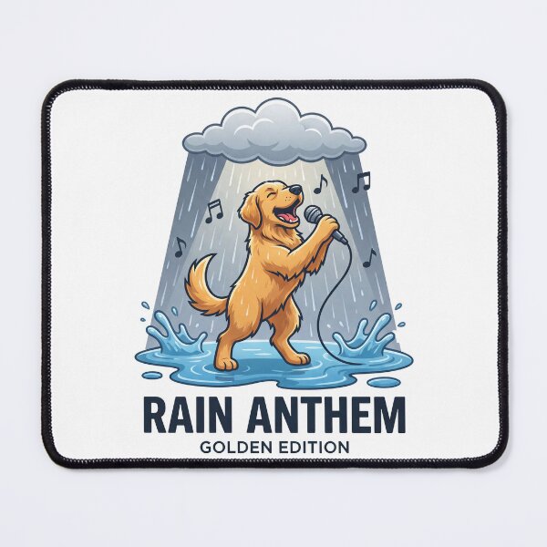 Item preview, Golden Rainy Day Anthem designed and sold by zoughlal.