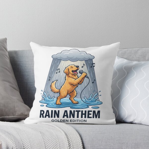 Item preview, Golden Rainy Day Anthem designed and sold by zoughlal.