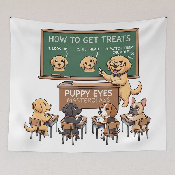 Item preview, Golden Puppy Eyes Masterclass designed and sold by zoughlal.