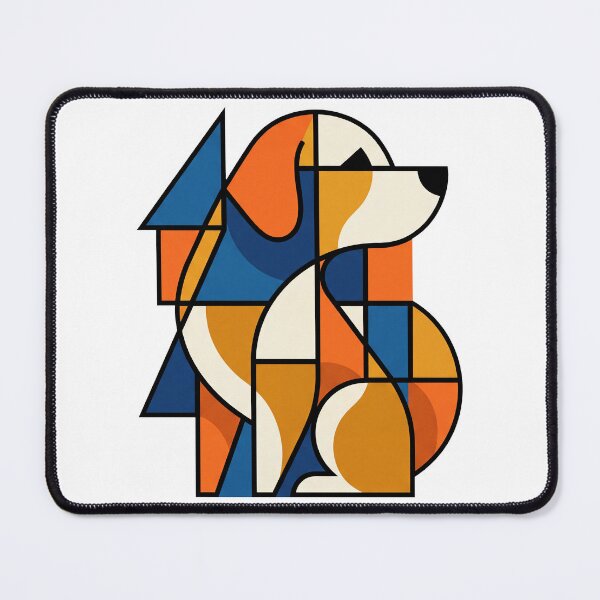 Item preview, Golden Retriever Abstract Art designed and sold by zoughlal.