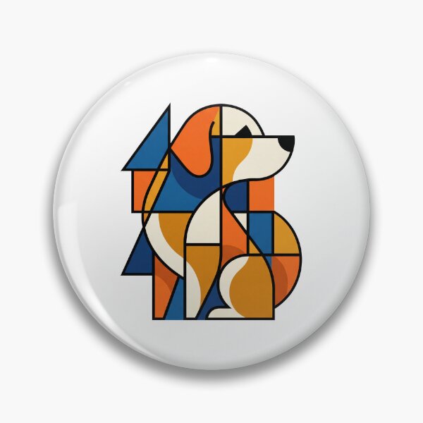 Item preview, Golden Retriever Abstract Art designed and sold by zoughlal.