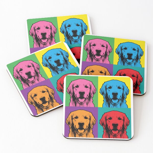 Item preview, Golden Retriever Pop Art King designed and sold by zoughlal.