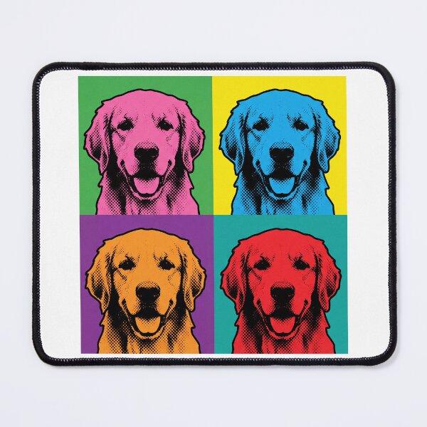 Item preview, Golden Retriever Pop Art King designed and sold by zoughlal.