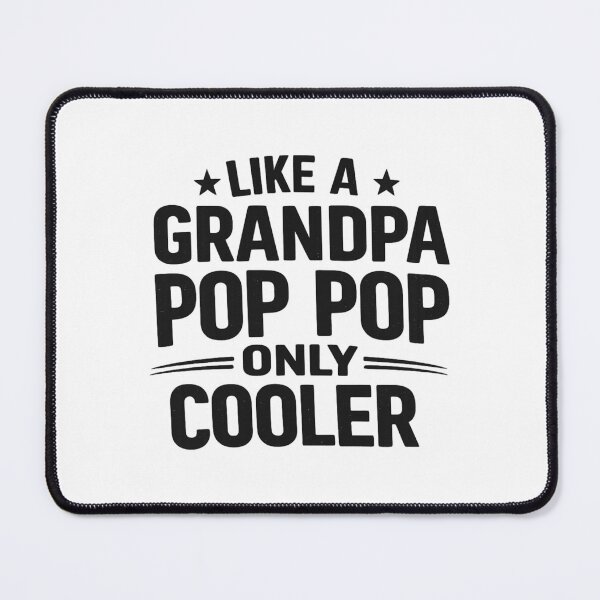 Item preview, like a grandpa pop pop only cooler,birthday Gift designed and sold by CloudyPress.