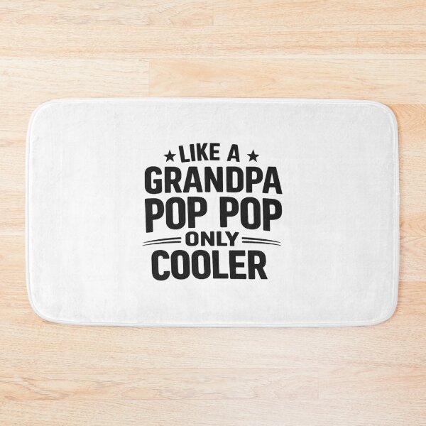Item preview, like a grandpa pop pop only cooler,birthday Gift designed and sold by CloudyPress.
