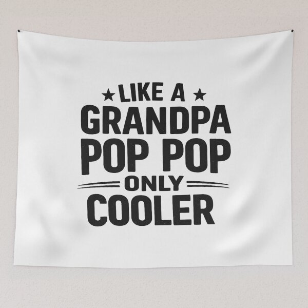 Item preview, like a grandpa pop pop only cooler,birthday Gift designed and sold by CloudyPress.