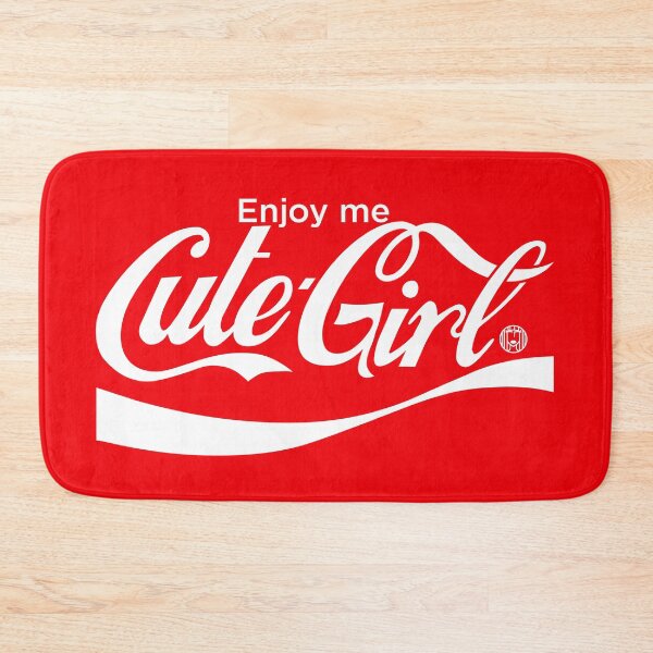 Item preview, Enjoy me: Cute-Girl - Coca-Cola Logo Parody designed and sold by devilinfluencer.