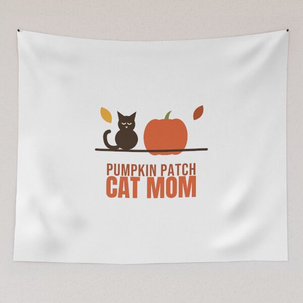 Item preview, Pumpkin Patch Cat Mom - Cute Fall Cat Shirt designed and sold by RankShift.