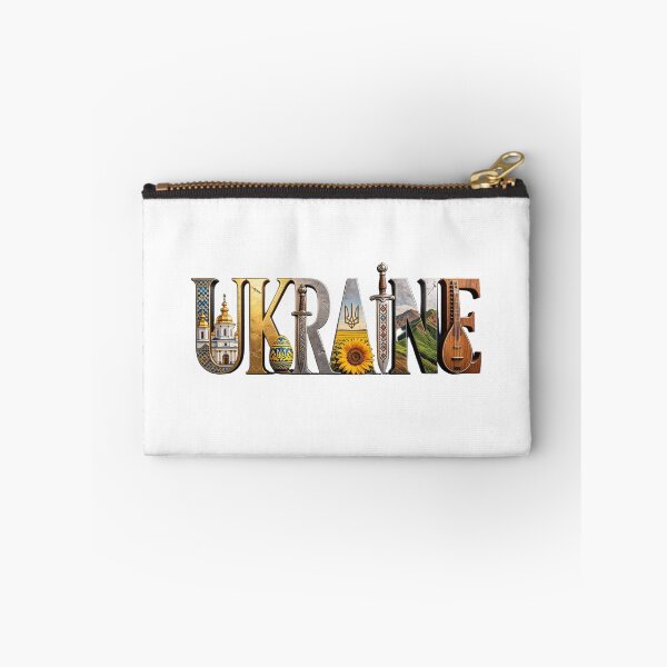 Item preview, Ukraine Landmark Typography Travel Design | Ukrainian Heritage & Culture Art designed and sold by VladisWorld.