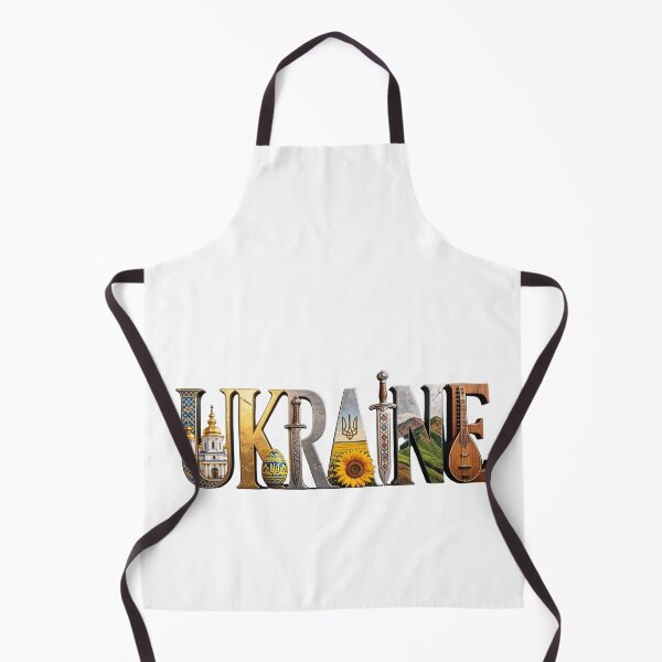 Item preview, Ukraine Landmark Typography Travel Design | Ukrainian Heritage & Culture Art designed and sold by VladisWorld.