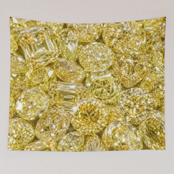 Item preview, Photorealistic Yellow Diamond Texture Pattern designed and sold by GSizzle1.