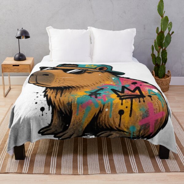 Item preview, Urban Graffiti Capybara designed and sold by Snurly.