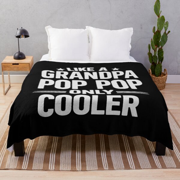 Item preview, like a grandpa pop pop only cooler,birthday Gift designed and sold by CloudyPress.