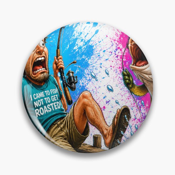 Item preview, Funny fishing cartoon designed and sold by urbanshop7.