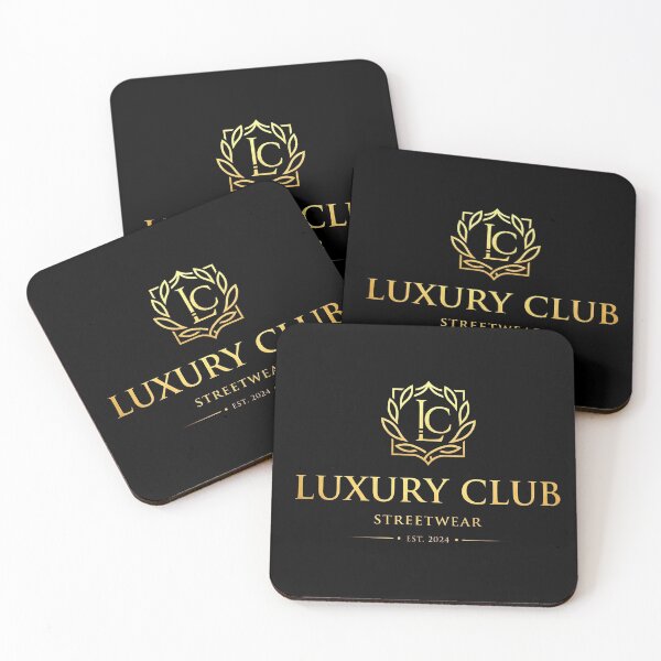 Item preview, Luxury Club Gold Monogram Premium Streetwear Emblem designed and sold by DigitalArtx-com.