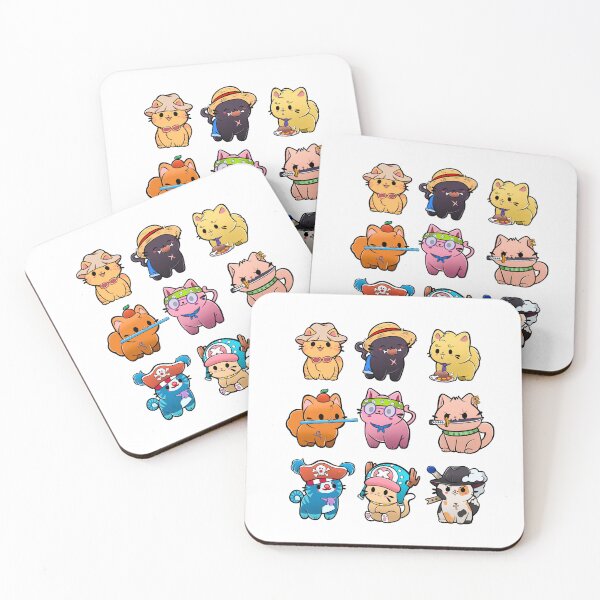 Item preview, Straw Hat Cats designed and sold by ArtbyKob.