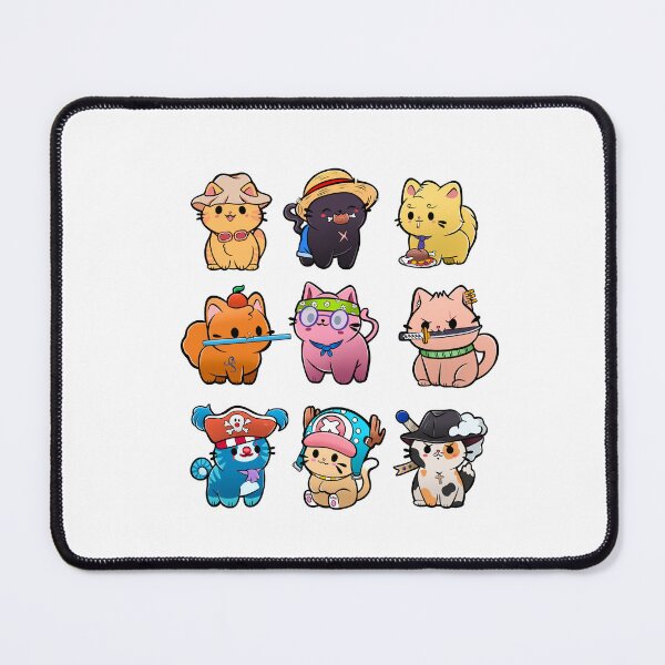 Item preview, Straw Hat Cats designed and sold by ArtbyKob.