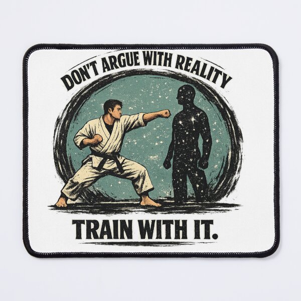 Item preview, Train With Reality Stoic Discipline Design designed and sold by Dresut.