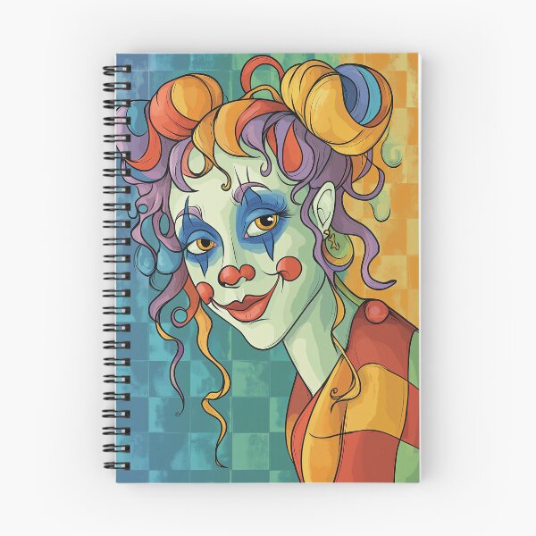 Item preview, Candy Colors Clown Portrait designed and sold by Verademacedoart.