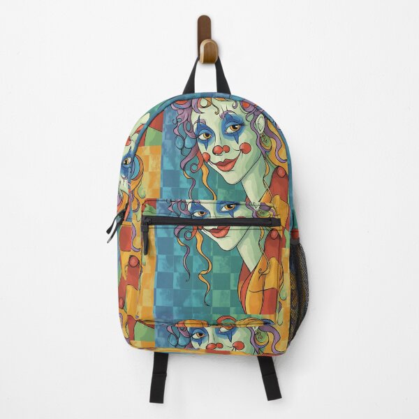 Item preview, Candy Colors Clown Portrait designed and sold by Verademacedoart.