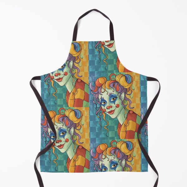 Item preview, Candy Colors Clown Portrait designed and sold by Verademacedoart.