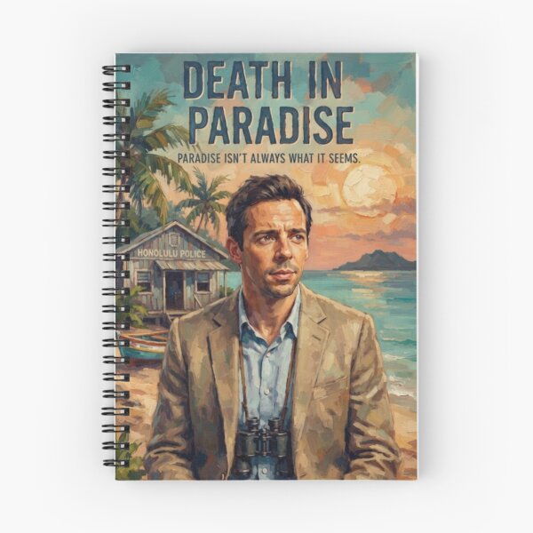Item preview, Death in Paradise Fine Art Tribute designed and sold by Art's Diner.