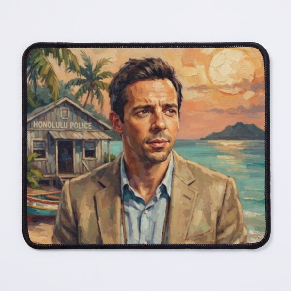 Item preview, Death in Paradise Fine Art Tribute designed and sold by Art's Diner.