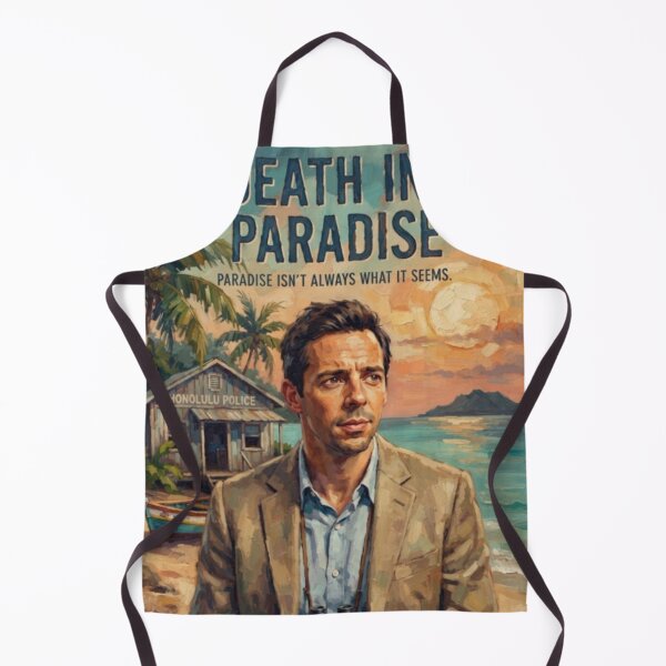 Item preview, Death in Paradise Fine Art Tribute designed and sold by Art's Diner.