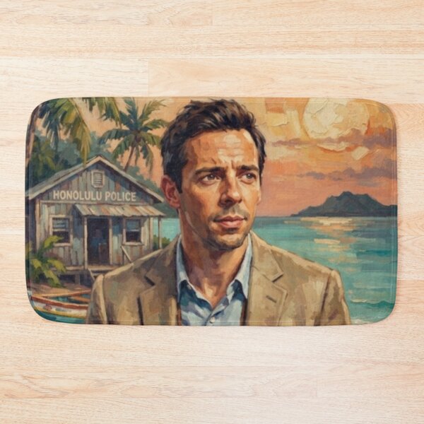 Item preview, Death in Paradise Fine Art Tribute designed and sold by Art's Diner.