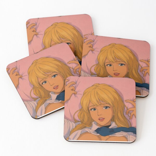 Item preview, Blonde Anime Beauty Illustration | Original School Uniform Inspired Pin-Up Art designed and sold by  Hollow Moon Studios..