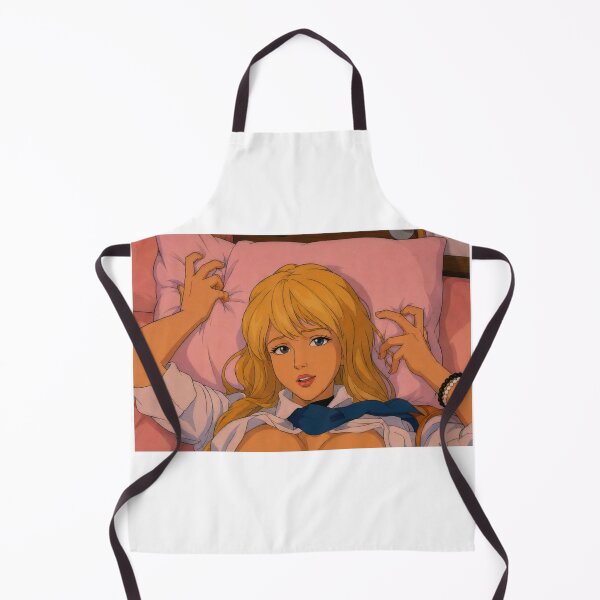 Item preview, Blonde Anime Beauty Illustration | Original School Uniform Inspired Pin-Up Art designed and sold by Hollow Moon Studios..