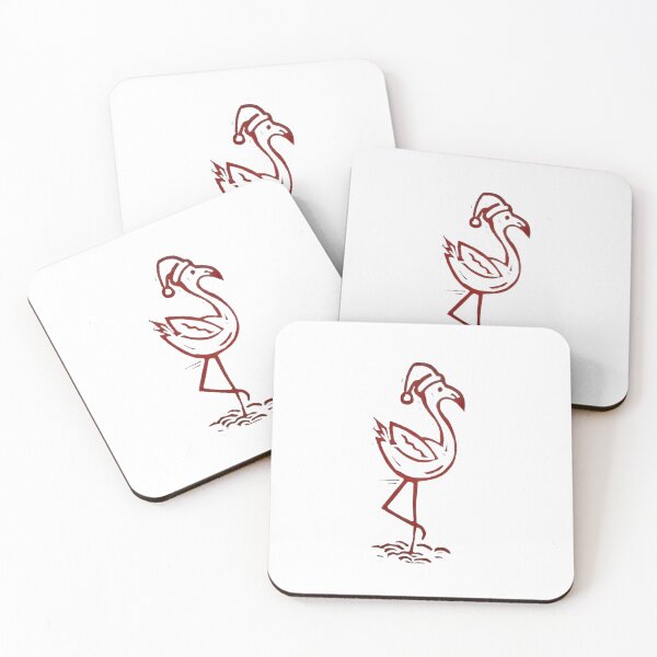 Item preview, Christmas Flamingo designed and sold by SombreroDoodles.