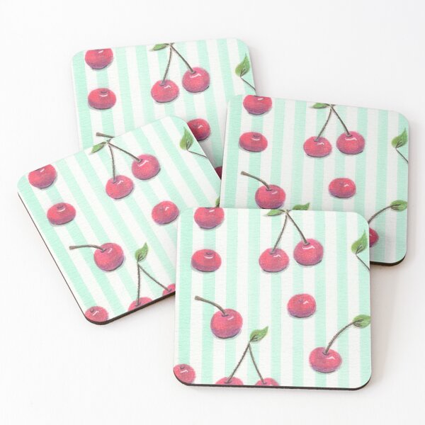 Item preview, Hand Drawn Cheery Cherries designed and sold by MyCuriousMagpie.