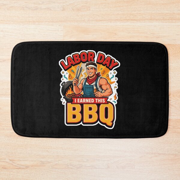 Item preview, Labor Day: I Earned This BBQ designed and sold by InkRebelia.