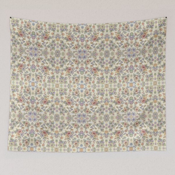 Item preview, Hibiscus Seashell Kaleidoscope Pattern designed and sold by FawnFeatherCo.