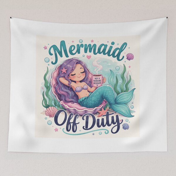 Item preview, Mermaid Off Duty Cute Relaxing Mermaid Ocean Lover Design designed and sold by Moonlight Studio.