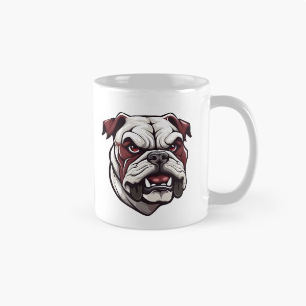 Artikelvorschau, Bulldogs – Maskottchen // Cheerleader-Team der Schule entworfen und verkauft von Aubergine Designs.