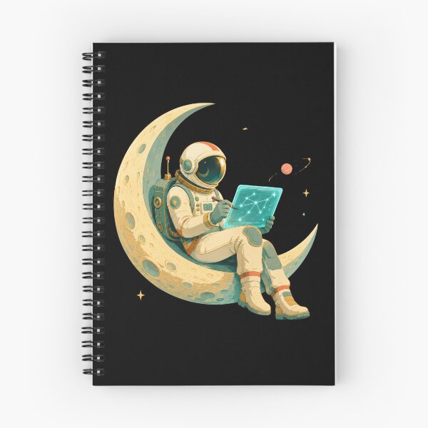 Item preview, Celestial Cartographer on the Crescent Moon  designed and sold by Sketchlegacy.