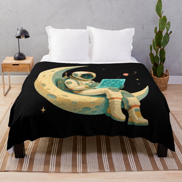 Item preview, Celestial Cartographer on the Crescent Moon designed and sold by Sketchlegacy.