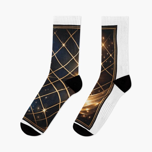 Item preview, Luxury Black and Gold Geometric Glitter Background with Elegant Sparkle Frame designed and sold by Amsafjol.