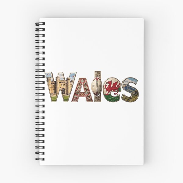 Item preview, Wales – Culture & Landscape Word Art designed and sold by VladisWorld.