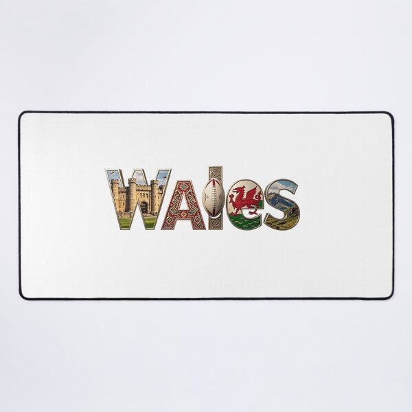 Item preview, Wales – Culture & Landscape Word Art designed and sold by VladisWorld.