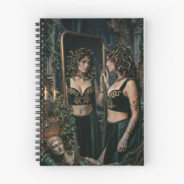 Item preview, Medusa's Tragic Reflection - The Cursed Gorgon's Mirror designed and sold by TheRichGallery.