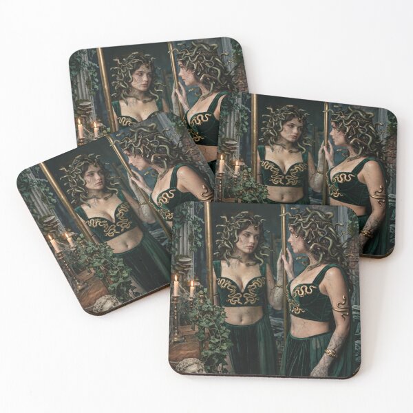 Item preview, Medusa's Tragic Reflection - The Cursed Gorgon's Mirror designed and sold by TheRichGallery.