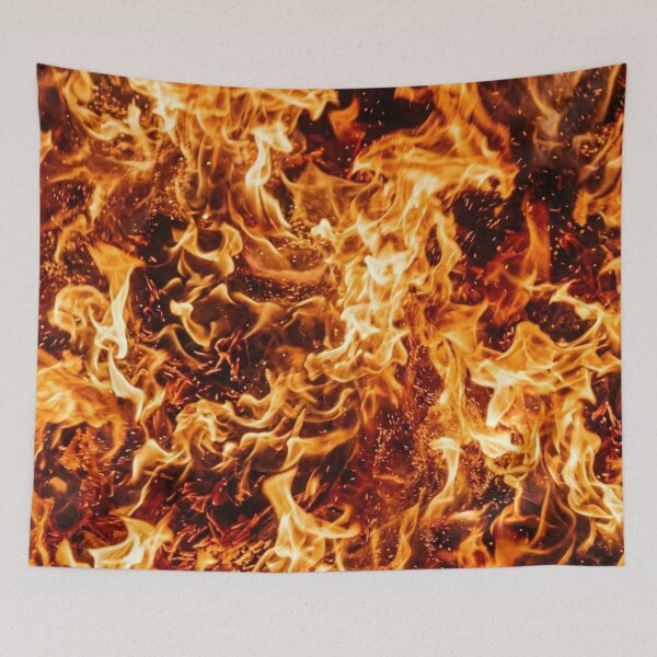 Item preview, Fire texture designed and sold by The King's general goods.