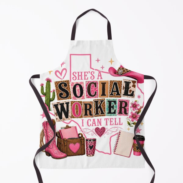 Item preview, She's a Social Worker I Can Tell Western Case Worker Design designed and sold by VGAfanatic.