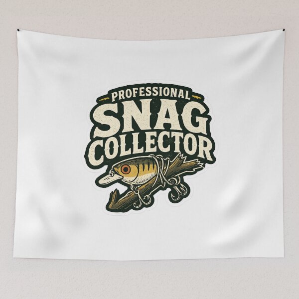 Item preview, Funny Snag Collector Fishing Lure designed and sold by OddHobbyClub.