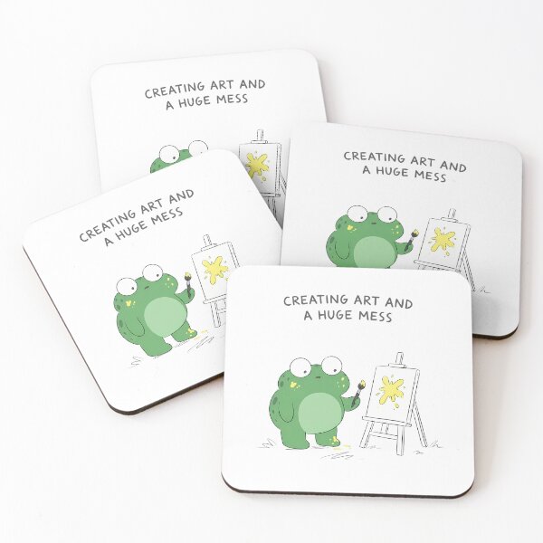 Item preview, Painter Frog designed and sold by LittleFrogTales.