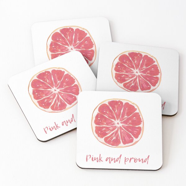 Item preview, Pink Grapefruit Watercolor – Citrus Fruit Kitchen Art & Summer Aesthetic designed and sold by SDKENERGY.